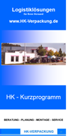 Flyer des HK-Kurzprogramms